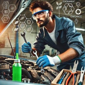car mechanic and sustainability