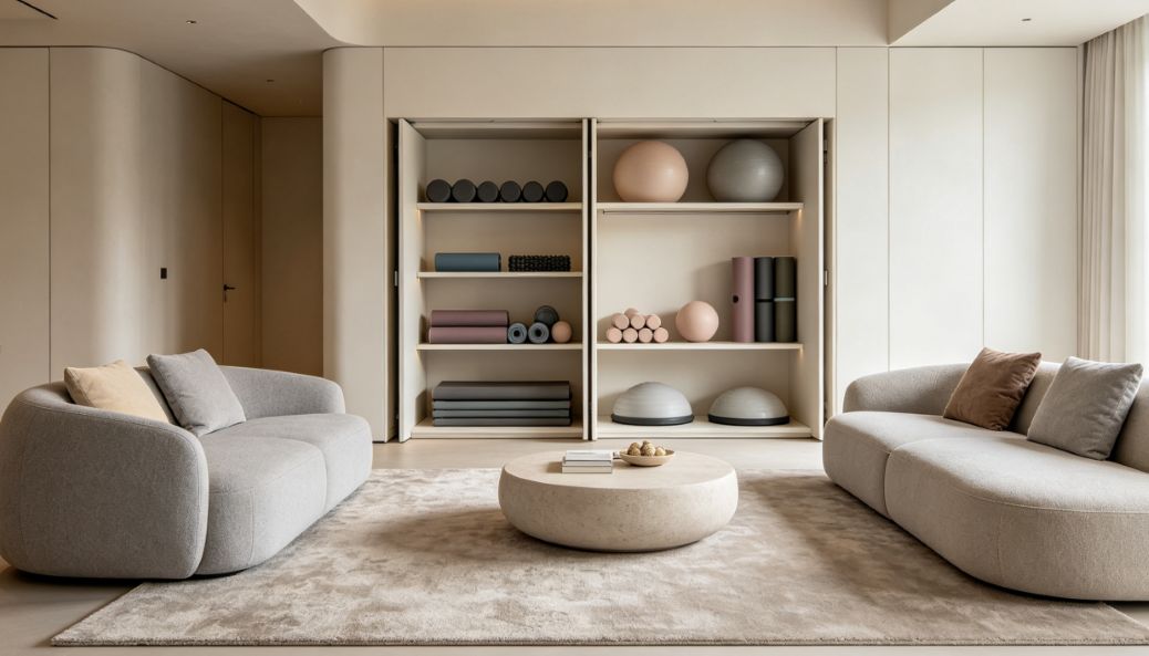 Contemporary Wellness Living Room